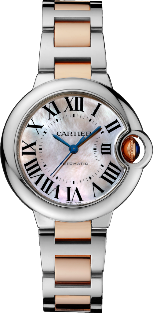 UK Copy Cartier Ballon Bleu de Steel Case Watches